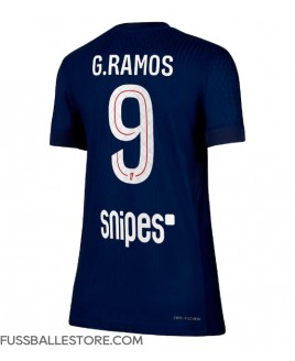 Günstige Paris Saint-Germain Goncalo Ramos #9 Heimtrikot Damen 2025-26 Kurzarm